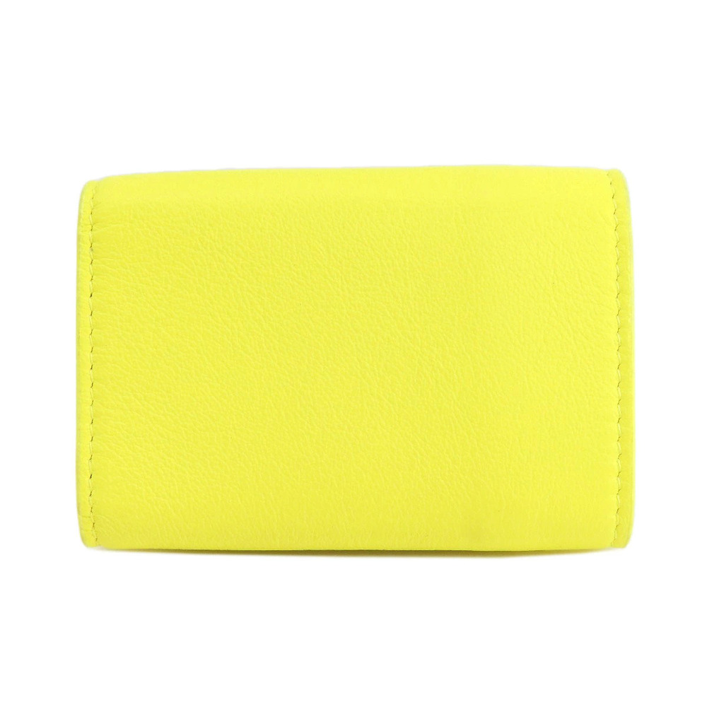 Balenciaga Paper Bi fold Wallet Leather Wallet